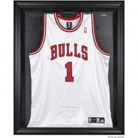Chicago Bulls Fanatics Authentic Black Framed Team Logo Jersey Display Case