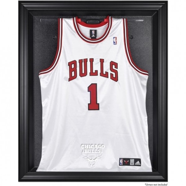 Chicago Bulls Fanatics Authentic Black Framed Team Logo Jersey Display Case
