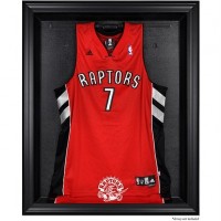 Toronto Raptors Fanatics Authentic Black Framed Hardwood Classics 1995 - 2015 Logo Jersey Display Case
