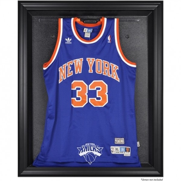 New York Knicks Fanatics Authentic Black Framed Team Logo Jersey Display Case