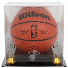 Miami Heat Fanatics Authentic Golden Classic Team Logo Basketball Display Case