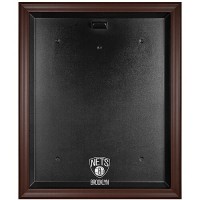 Brooklyn Nets Fanatics Authentic Brown Framed Jersey Display Case