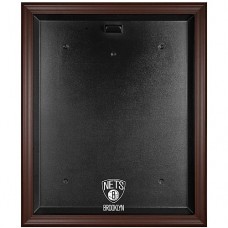 Brooklyn Nets Fanatics Authentic Brown Framed Jersey Display Case