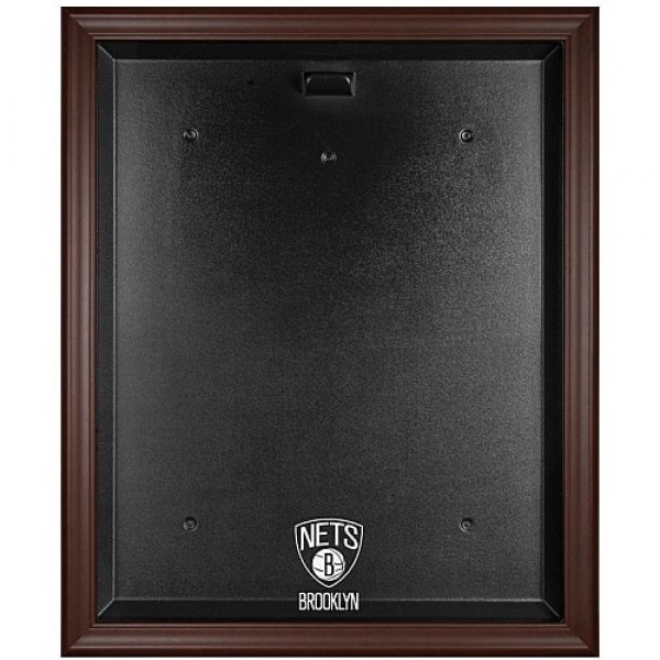 Brooklyn Nets Fanatics Authentic Brown Framed Jersey Display Case