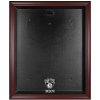 Brooklyn Nets Fanatics Authentic Mahogany Framed Team Logo Jersey Display Case