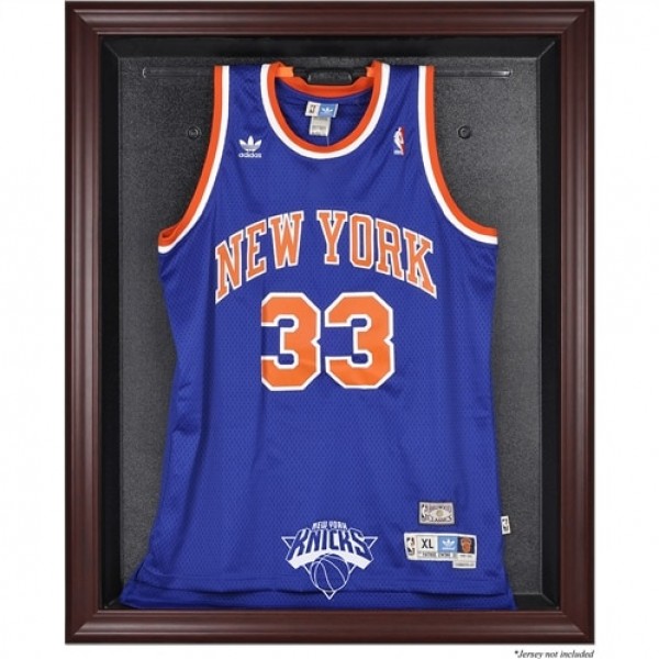 New York Knicks Fanatics Authentic Mahogany Framed Team Logo Jersey Display Case