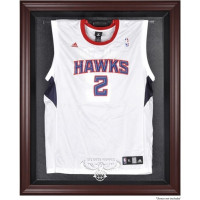Atlanta Hawks Fanatics Authentic Mahogany Framed Hardwood Classics 2007 - 2015 Logo Jersey Display Case