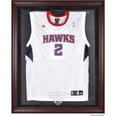 Atlanta Hawks Fanatics Authentic Mahogany Framed Hardwood Classics 2007 - 2015 Logo Jersey Display Case