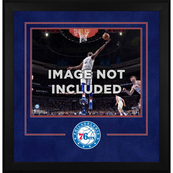 Philadelphia 76ers Fanatics Authentic 16 x 20 Horizontal Deluxe Setup Frame with Team Logo