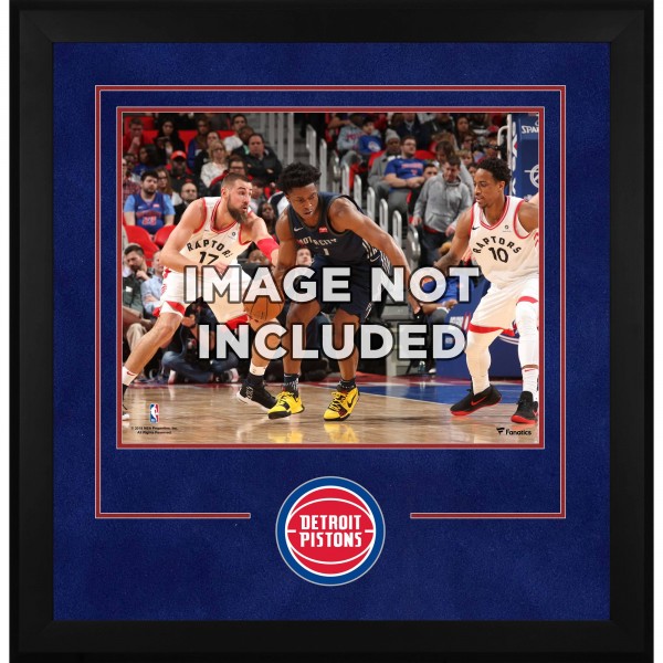Detroit Pistons Fanatics Authentic 16 x 20 Horizontal Deluxe Setup Frame with Team Logo