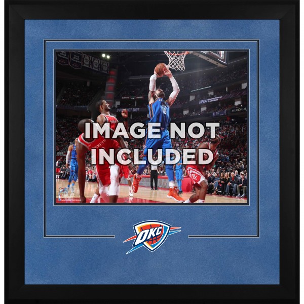 Oklahoma City Thunder Fanatics Authentic 16 x 20 Horizontal Deluxe Setup Frame with Team Logo