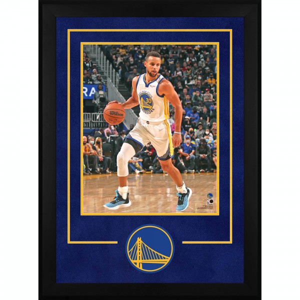 Golden State Warriors Fanatics Authentic 16 x 20 Deluxe Vertical Frame with Team Logo