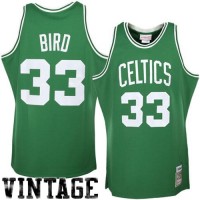 Игровая джерси Larry Bird Boston Celtics Mitchell & Ness 1985/86 Hardwood Classics Authentic - Kelly Green