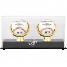Los Angeles Dodgers Fanatics Authentic Gold Glove Double Baseball Logo Display Case