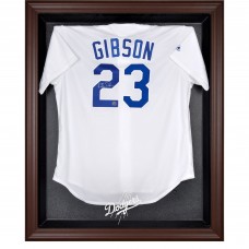 Los Angeles Dodgers Fanatics Authentic Brown Framed Logo Jersey Display Case