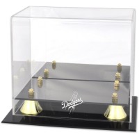 Los Angeles Dodgers Fanatics Authentic Golden Classic Logo Mini Helmet Case