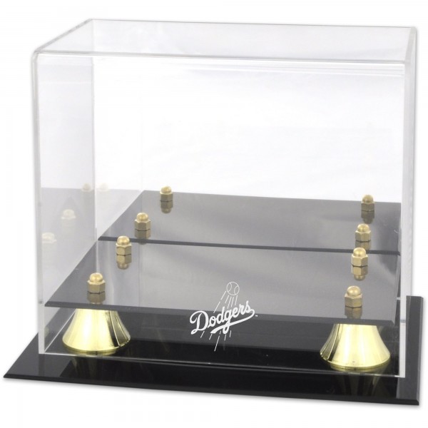 Los Angeles Dodgers Fanatics Authentic Golden Classic Logo Mini Helmet Case