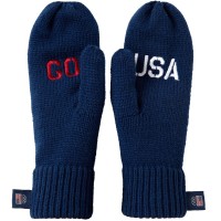 Team USA Go USA Knit Mittens - Navy Blue