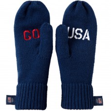 Team USA Go USA Knit Mittens - Navy Blue