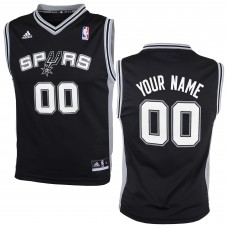 Детская именная игровая майка adidas San Antonio Spurs Replica Road 