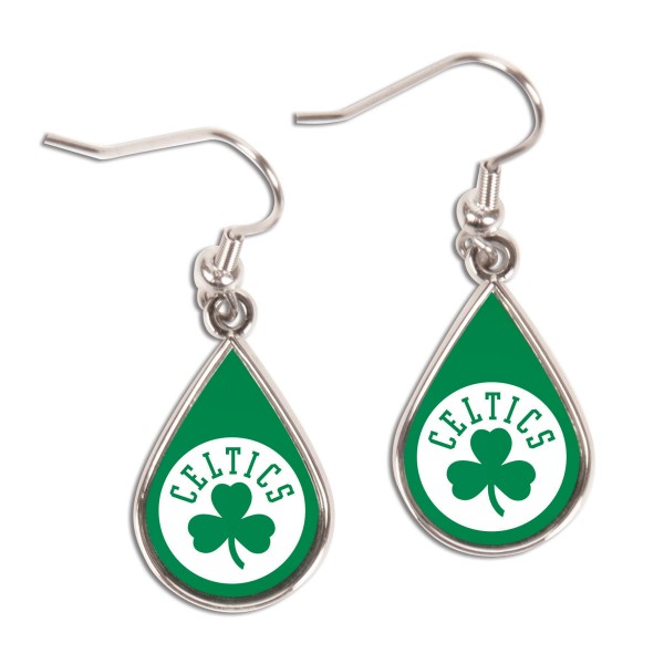 Boston Celtics WinCraft Tear Drop Dangle Earrings