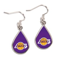 Los Angeles Lakers WinCraft Tear Drop Dangle Earrings