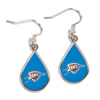 Серьги Oklahoma City Thunder WinCraft Tear Drop Dangle