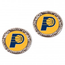 Женская Indiana Pacers WinCraft Round Post Earrings