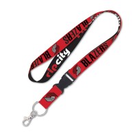 Portland Trail Blazers WinCraft Reversible Lanyard with Detachable Buckle - Red