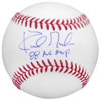 Autographed Los Angeles Dodgers Kirk Gibson Fanatics Authentic Baseball with 1988 NL MVP Inscription