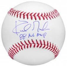 Autographed Los Angeles Dodgers Kirk Gibson Fanatics Authentic Baseball with 1988 NL MVP Inscription