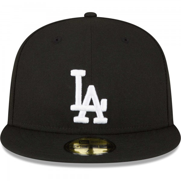 Бейсболка Los Angeles Dodgers New Era Sidepatch 59FIFTY - Black