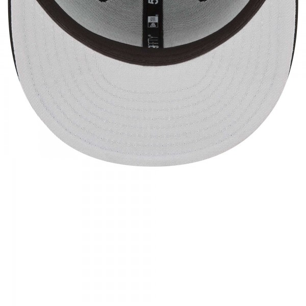 Бейсболка Los Angeles Dodgers New Era Sidepatch 59FIFTY - Black