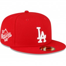 Бейсболка Los Angeles Dodgers New Era Sidepatch 59FIFTY - Red