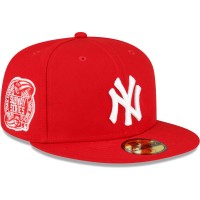 Бейсболка New York Yankees New Era Sidepatch 59FIFTY - Red