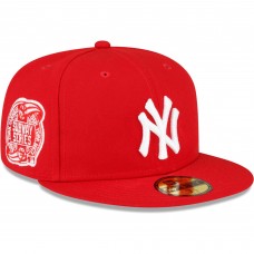Бейсболка New York Yankees New Era Sidepatch 59FIFTY - Red