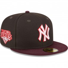 Бейсболка New York Yankees New Era Chocolate Strawberry 59FIFTY - Brown/Maroon