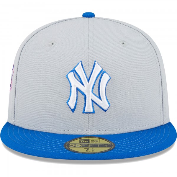 Бейсболка New York Yankees New Era  Dolphin 59FIFTY - Gray/Blue