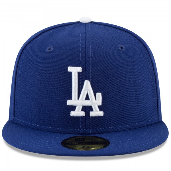 Бейсболка Los Angeles Dodgers New Era 2022 Postseason Side Patch 59FIFTY - Royal