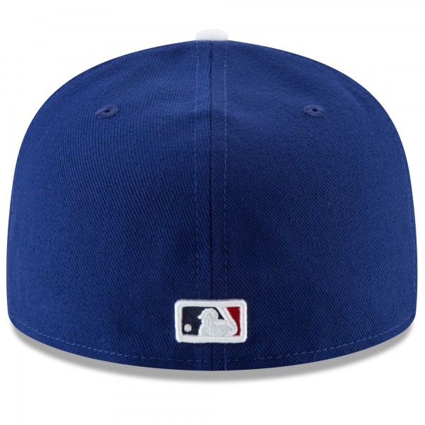 Бейсболка Los Angeles Dodgers New Era 2022 Postseason Side Patch 59FIFTY - Royal