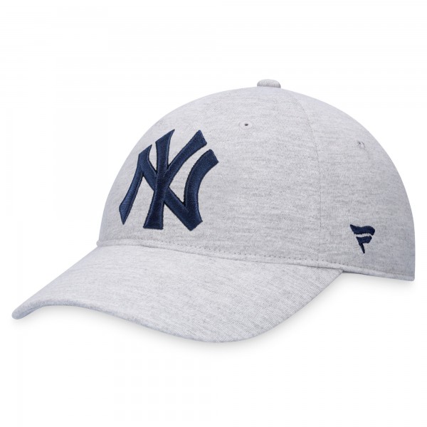 Бейсболка New York Yankees Logo - Heather Gray