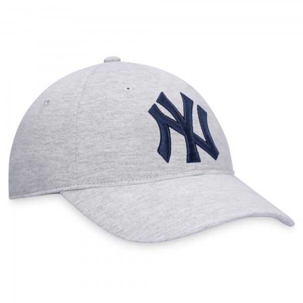 Бейсболка New York Yankees Logo - Heather Gray