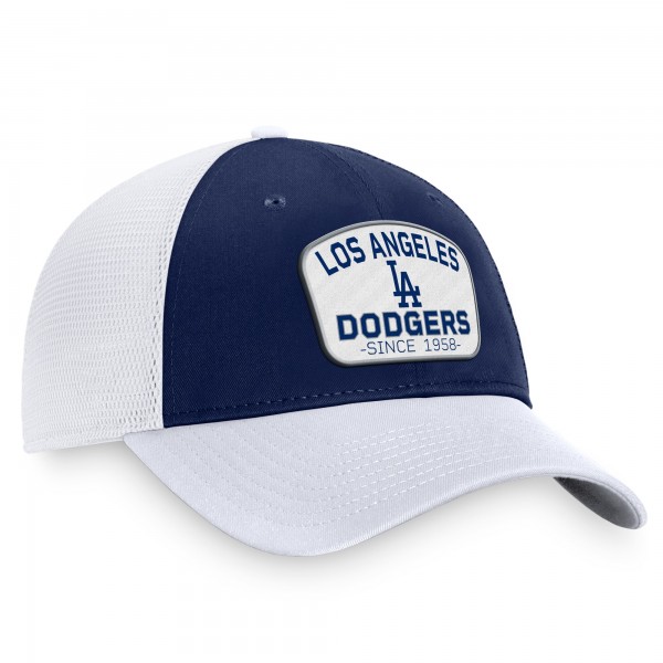 Бейсболка Los Angeles Dodgers Two-Tone Patch Trucker - Navy/White