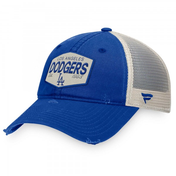 Бейсболка Los Angeles Dodgers Patch Trucker - Royal