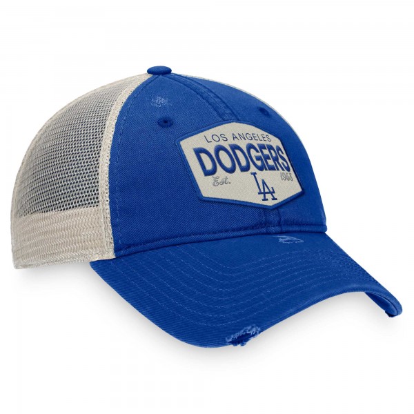 Бейсболка Los Angeles Dodgers Patch Trucker - Royal