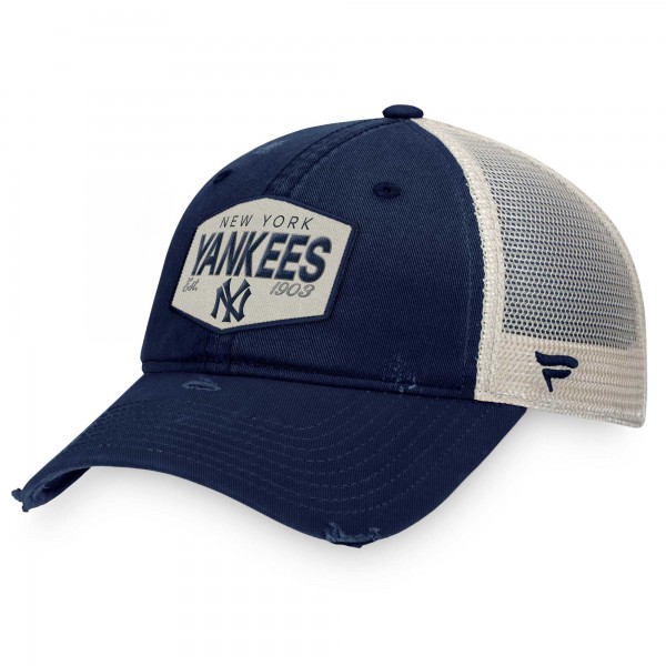 Бейсболка New York Yankees Patch Trucker - Navy