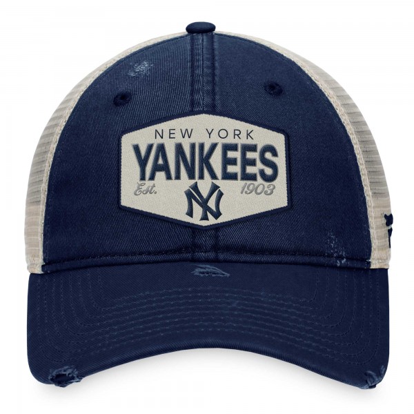 Бейсболка New York Yankees Patch Trucker - Navy