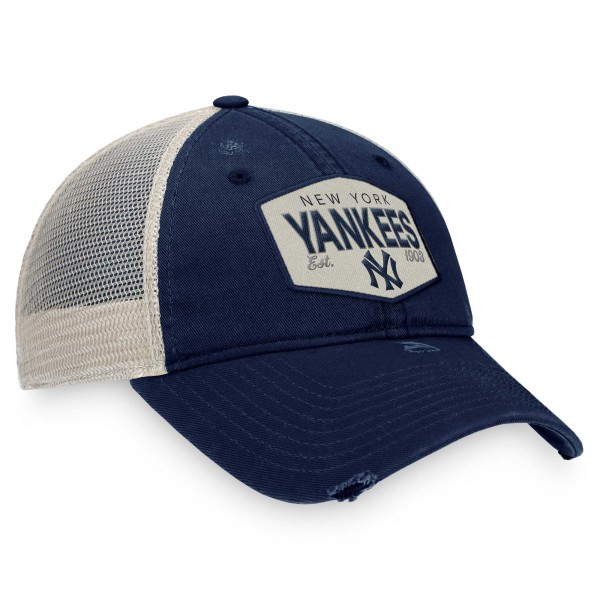 Бейсболка New York Yankees Patch Trucker - Navy
