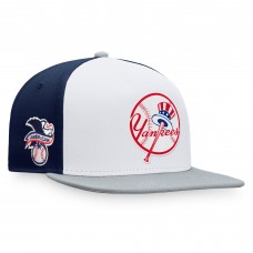 Бейсболка New York Yankees Tri-Tone - White/Gray