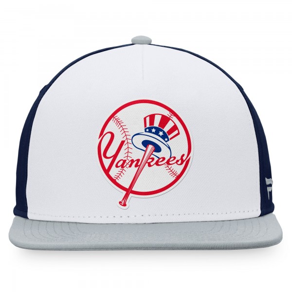Бейсболка New York Yankees Tri-Tone - White/Gray